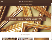 Tablet Screenshot of jmwmouldingco.com